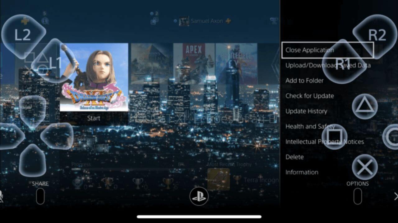 PS4 Remote Play Screenshot 2